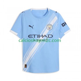 Manchester City Maglia Prima 2025/2026 Manica Corta